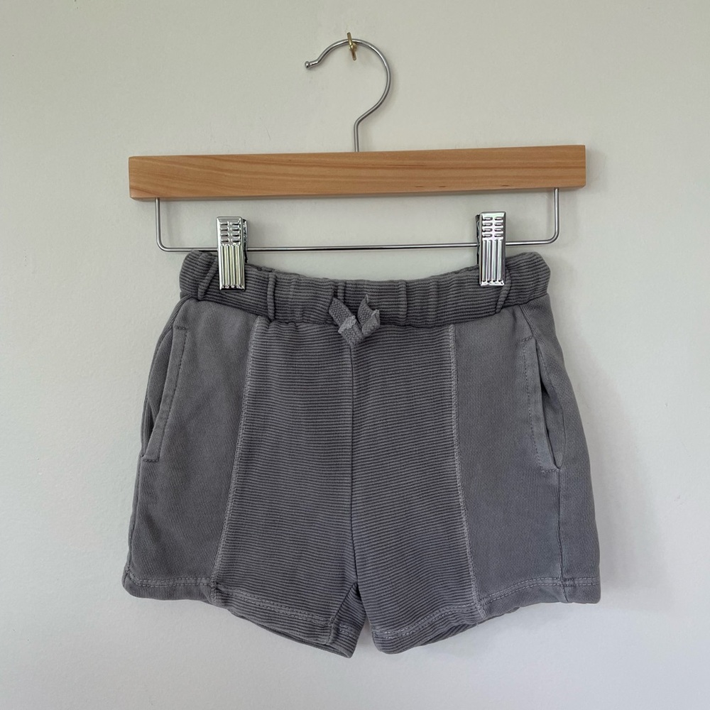 Zara Gray Pull-On Shorts